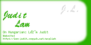 judit lam business card